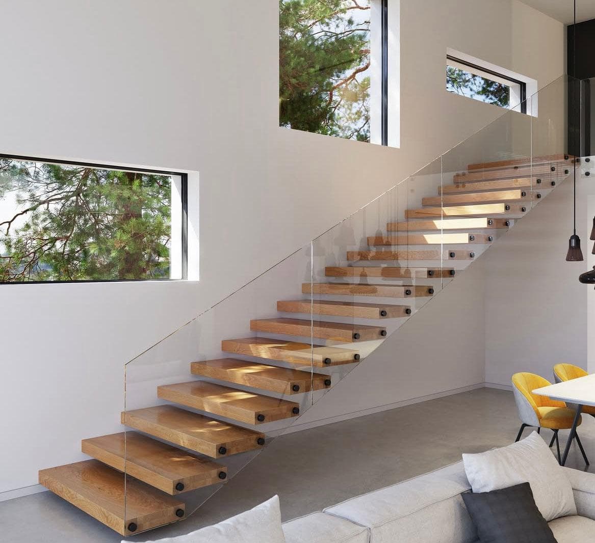 Clearwater — Floating staircase