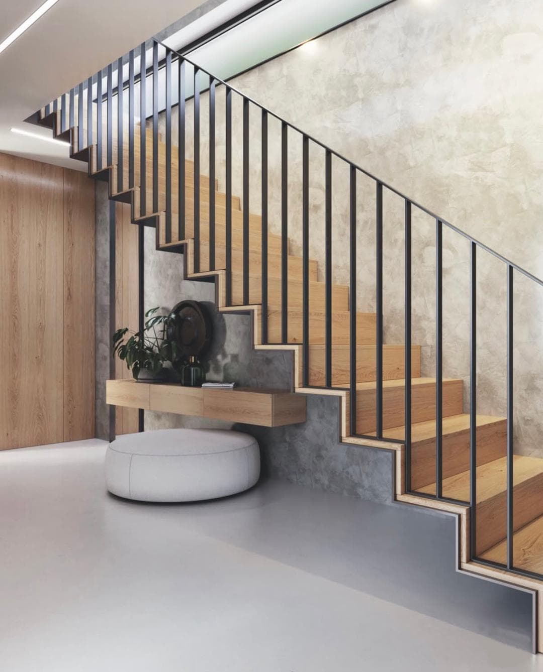 Console Under Stair — Bespoke joinery