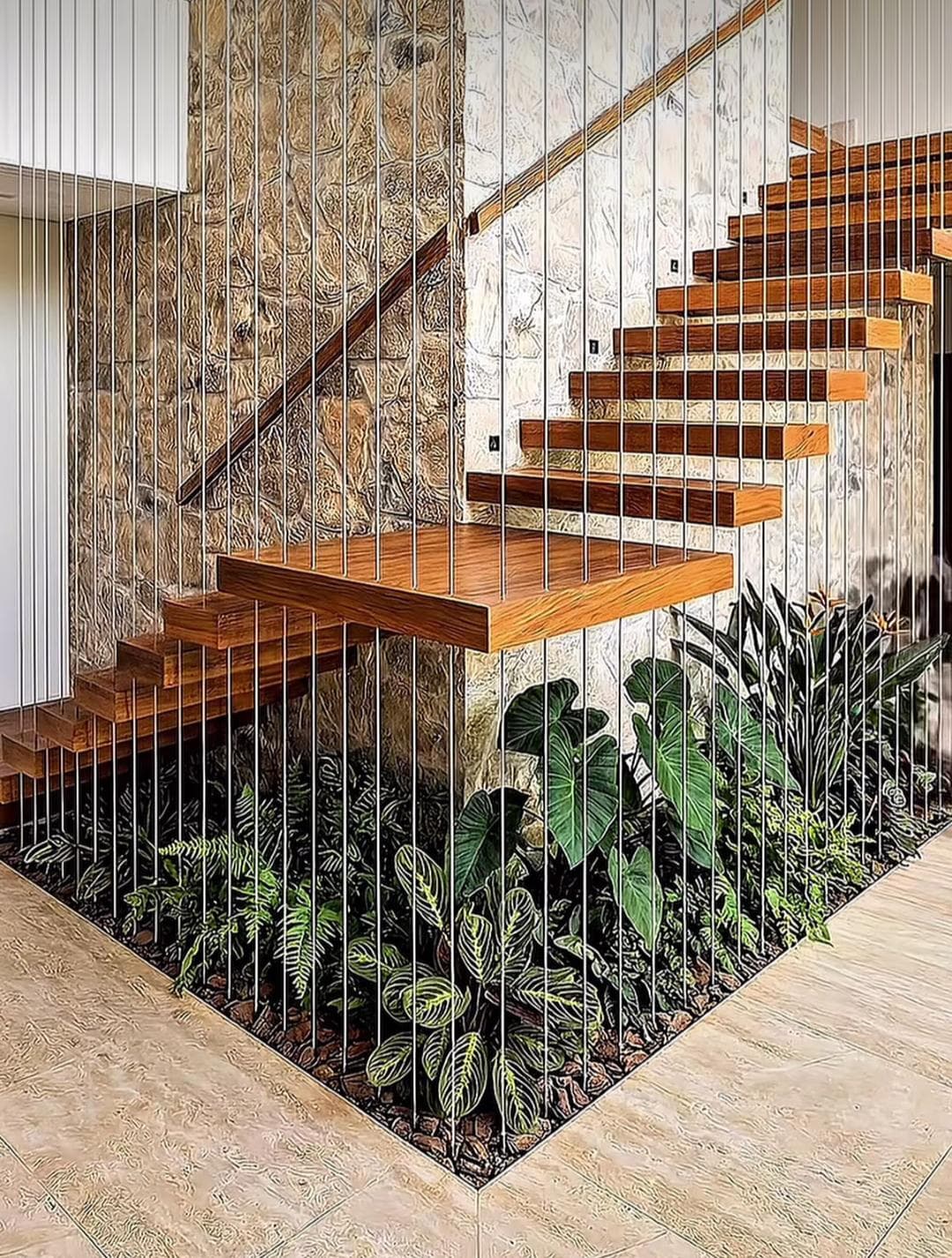 Garden Stair — Floating staircase